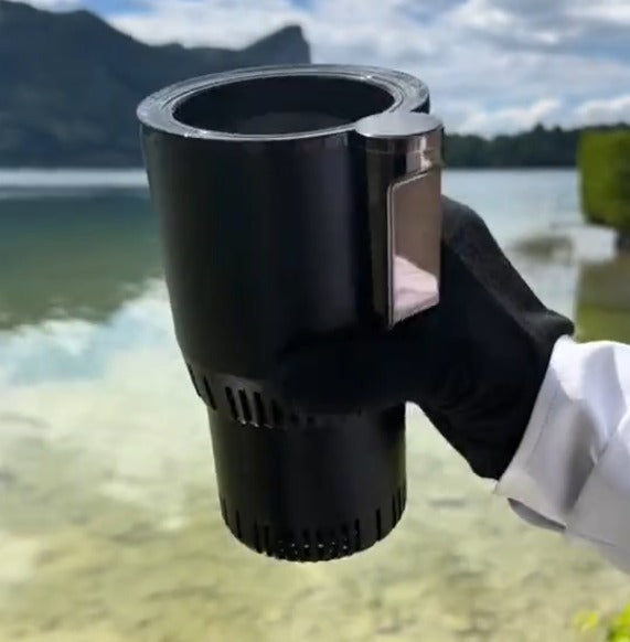 Portavasos con Cargador Rápido USB para Coche - 2 en 1