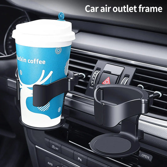 Portavasos para Rejilla de Ventilación del Coche - Soporte Universal